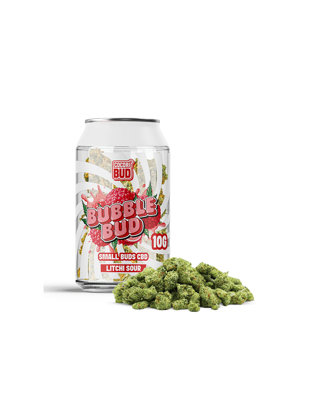 Canette Bubble Bud Litchi Sour CBD - Cocorikush
