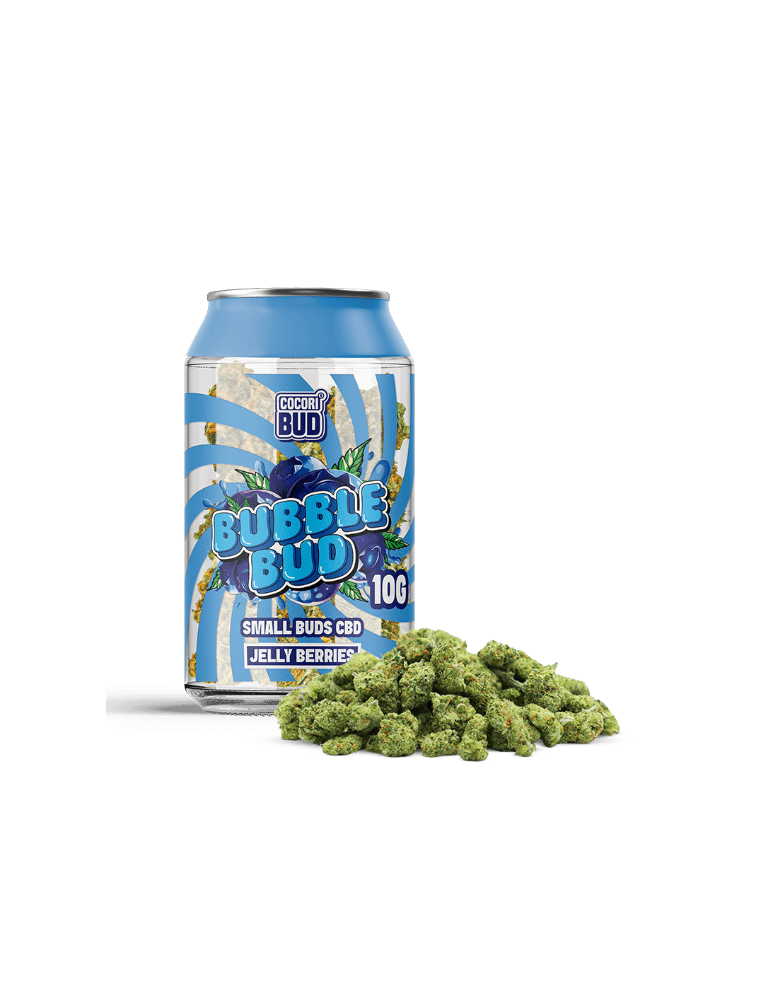 Canette Bubble Bud Jelly Berries CBD - Cocorikush