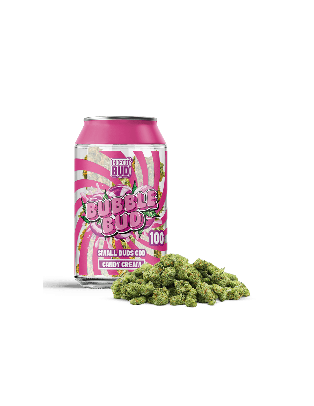 Canette Bubble Bud Candy Cream CBD - Cocorikush