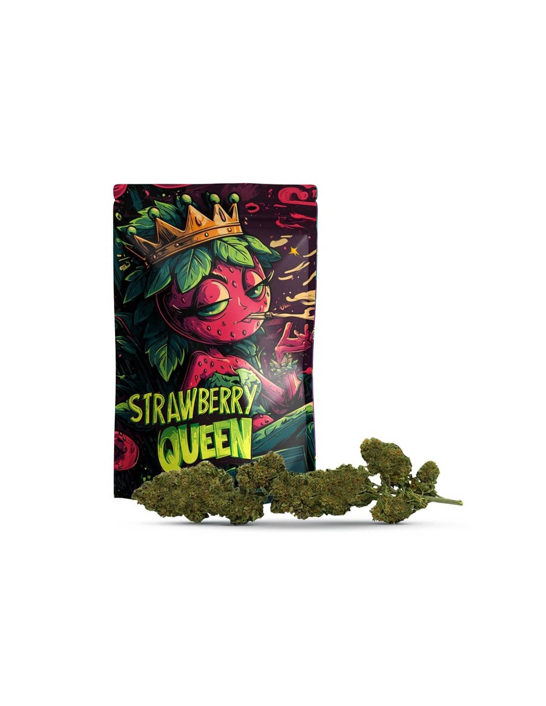 Tiges CBD Strawberry Queen 50g - Cocorikush