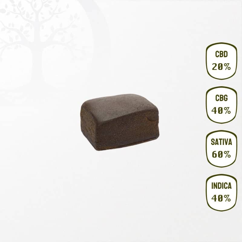 Résine 20 % CBD & 40 CBG Le Crema