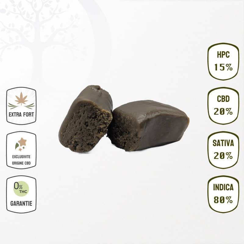 King Hassan 20 % CBD & 15 % HPC (Sans THC)