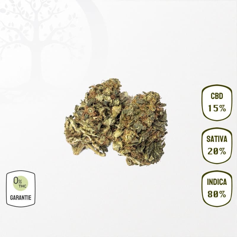 Super Skunk 15 % CBD (Sans THC)