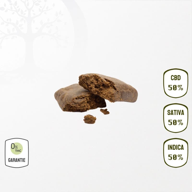 Résine 50 % CBD Amnesia (Sans THC)