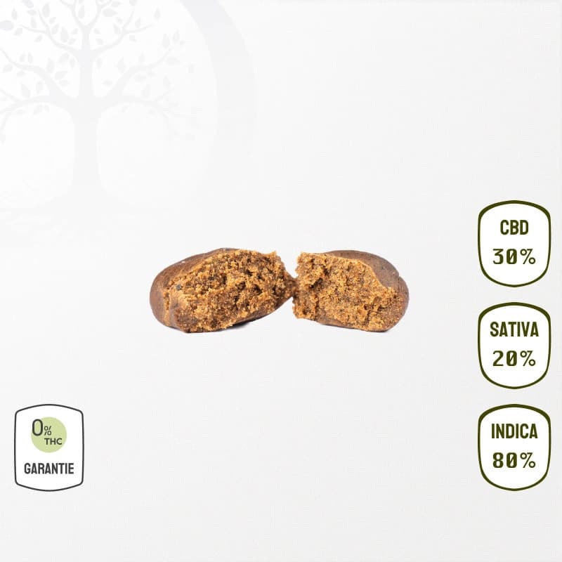Résine 30 % CBD Strawberry Kush (Sans THC)