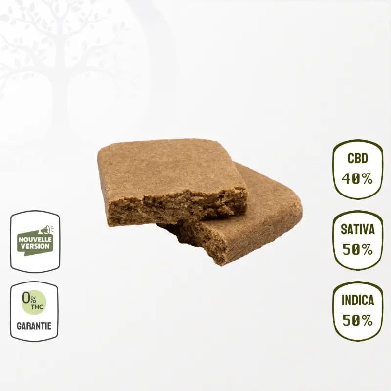 Résine 40 % CBD Royal Verde (Sans THC)