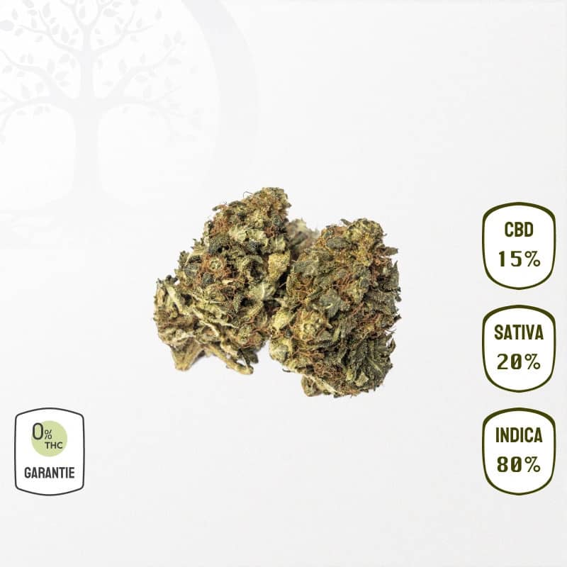 Super Skunk 15 % CBD (Sans THC)